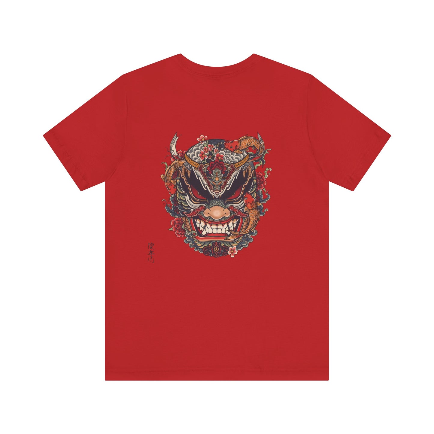 The Bold Oni Mask Streetwear T-Shirt