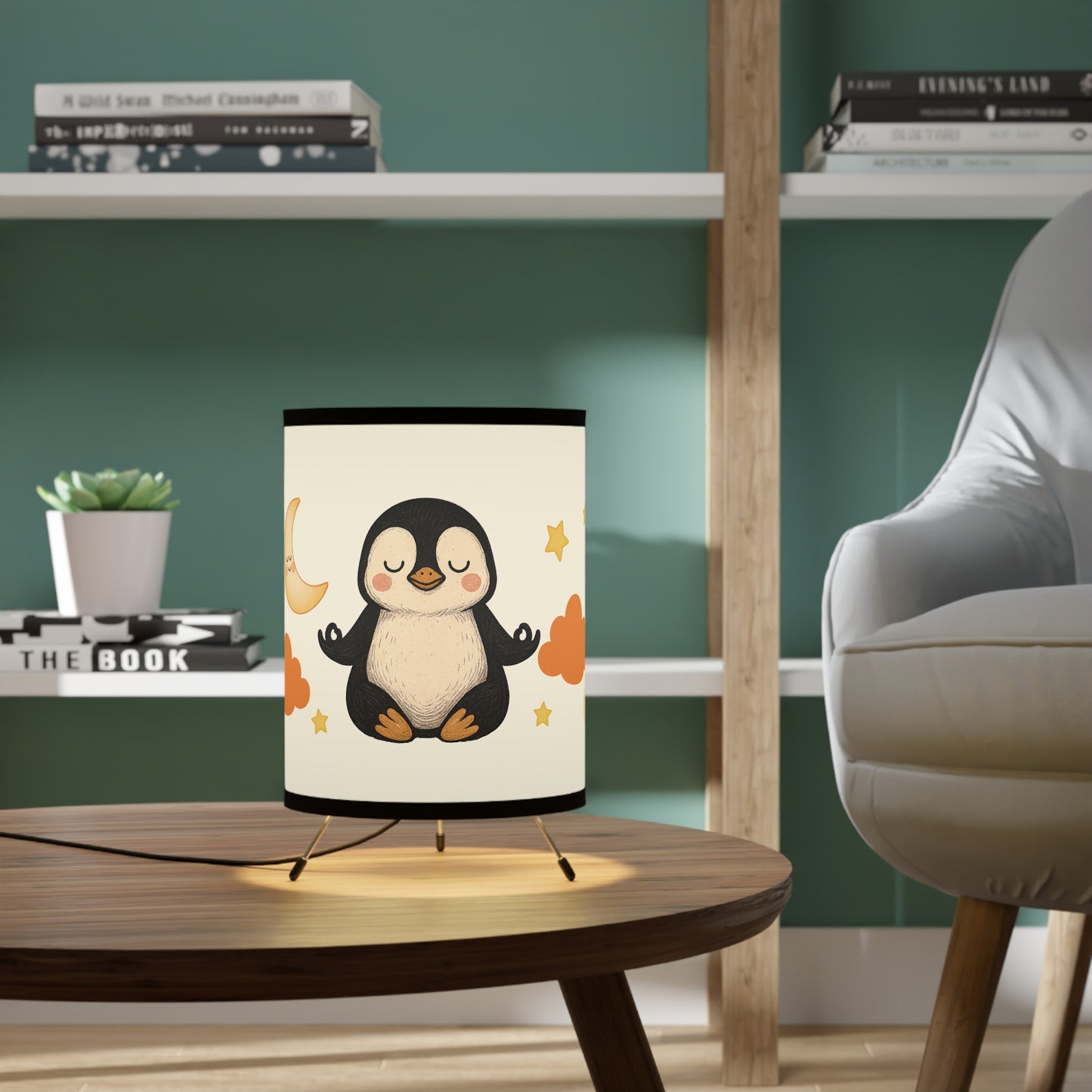 Lampada treppiede rilassante ZEN INSIDE. Pinguino