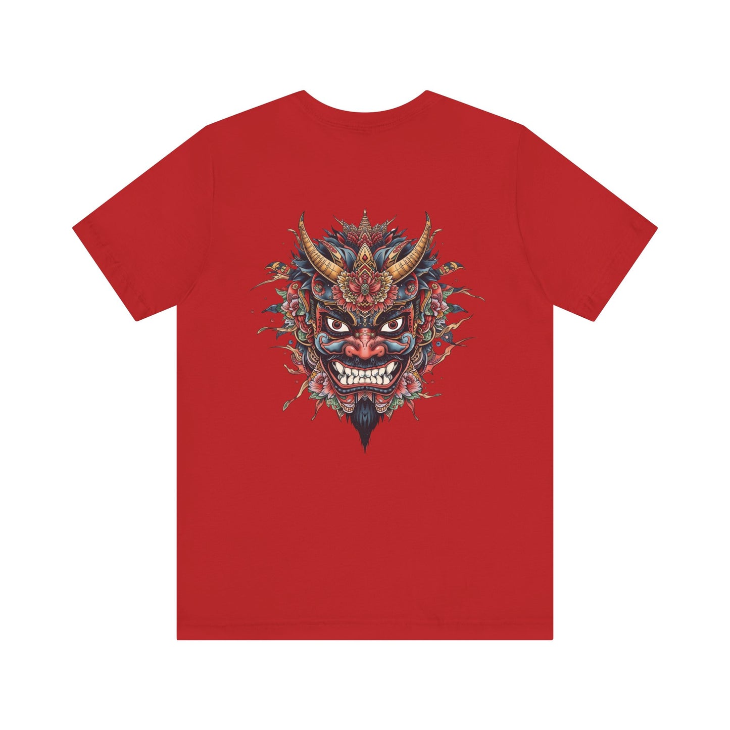The Bold Oni Mask Streetwear T-Shirt