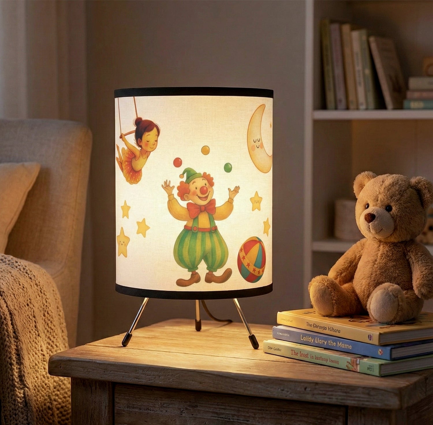 ENCHANTED LIGHTS. Dream Worlds in Your Room. Calming Tripod Lamp.