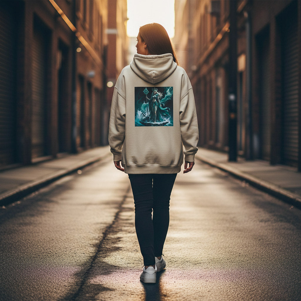Dark Myths Sweatshirt. Step into legend with our gothic/fantasy sweatshirts: each piece is a gateway to a world where divine light merges with ancestral shadows.