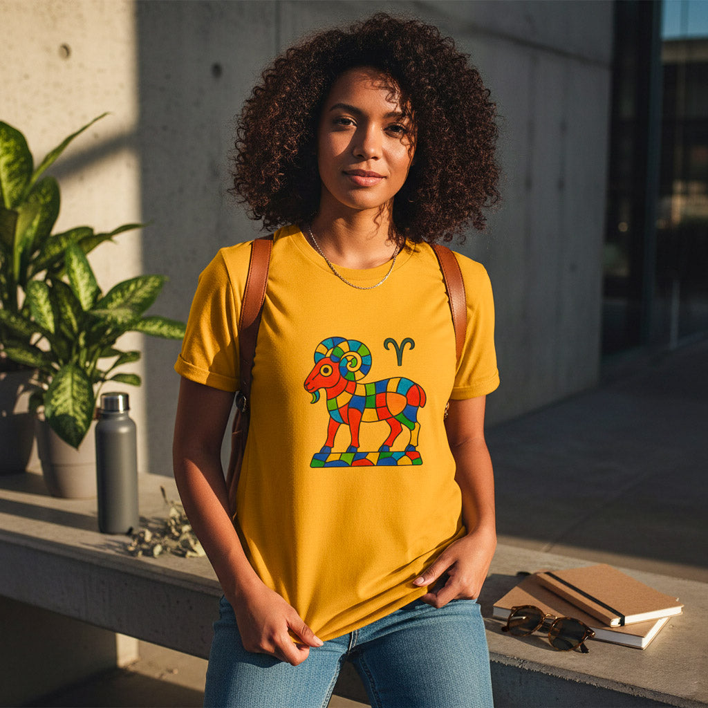 ZODIAC IN COLORS. Our T-shirts celebrate the fusion of Art Nouveau and Modernism through the 12 zodiac signs.