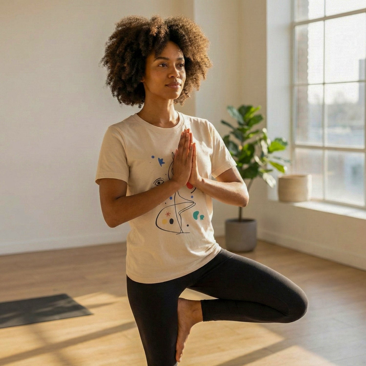 The Miró Flow Yoga. Experience the intersection of ancient practice and modern art with The Miró Flow Yoga Collection.