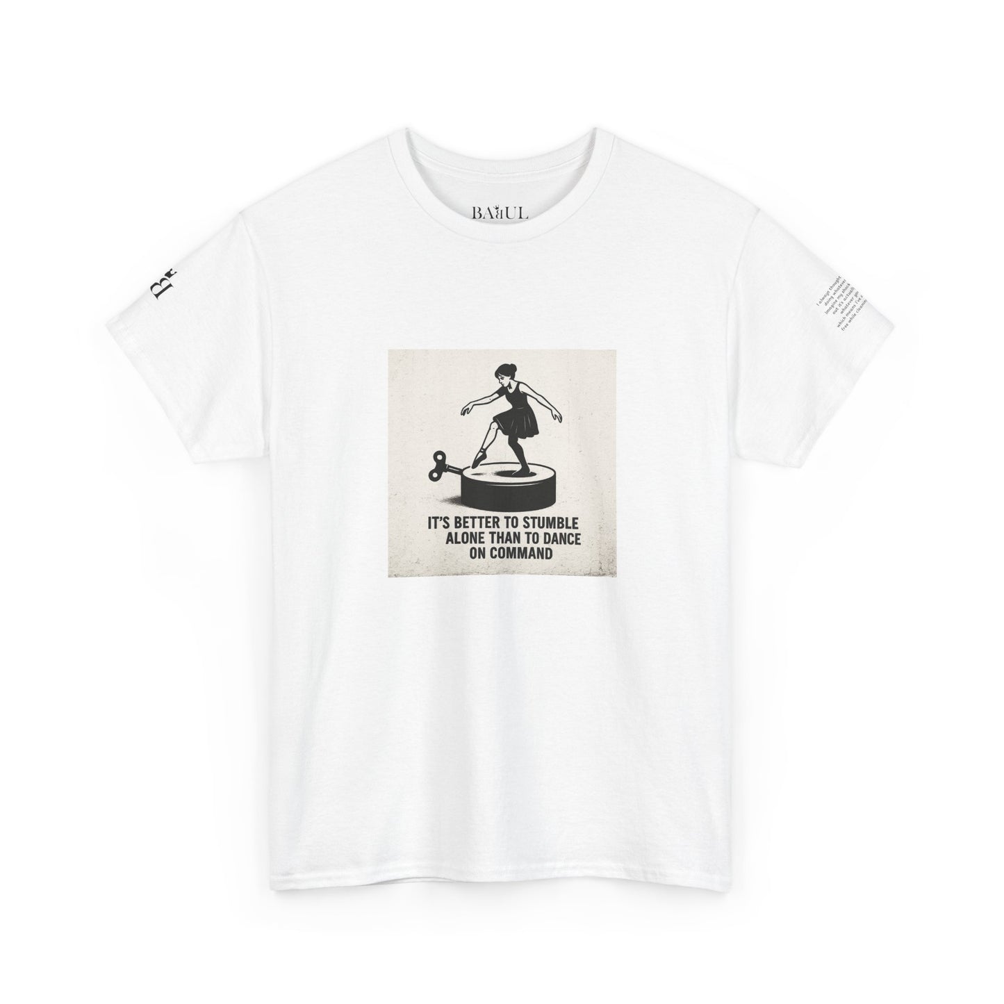 T-shirt Ribelle – Maglietta Unisex in Cotone Pesante per Spiriti Liberi.