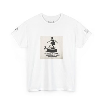 T-shirt Ribelle – Maglietta Unisex in Cotone Pesante per Spiriti Liberi.