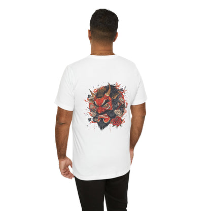 The Bold Oni Mask Streetwear T-Shirt