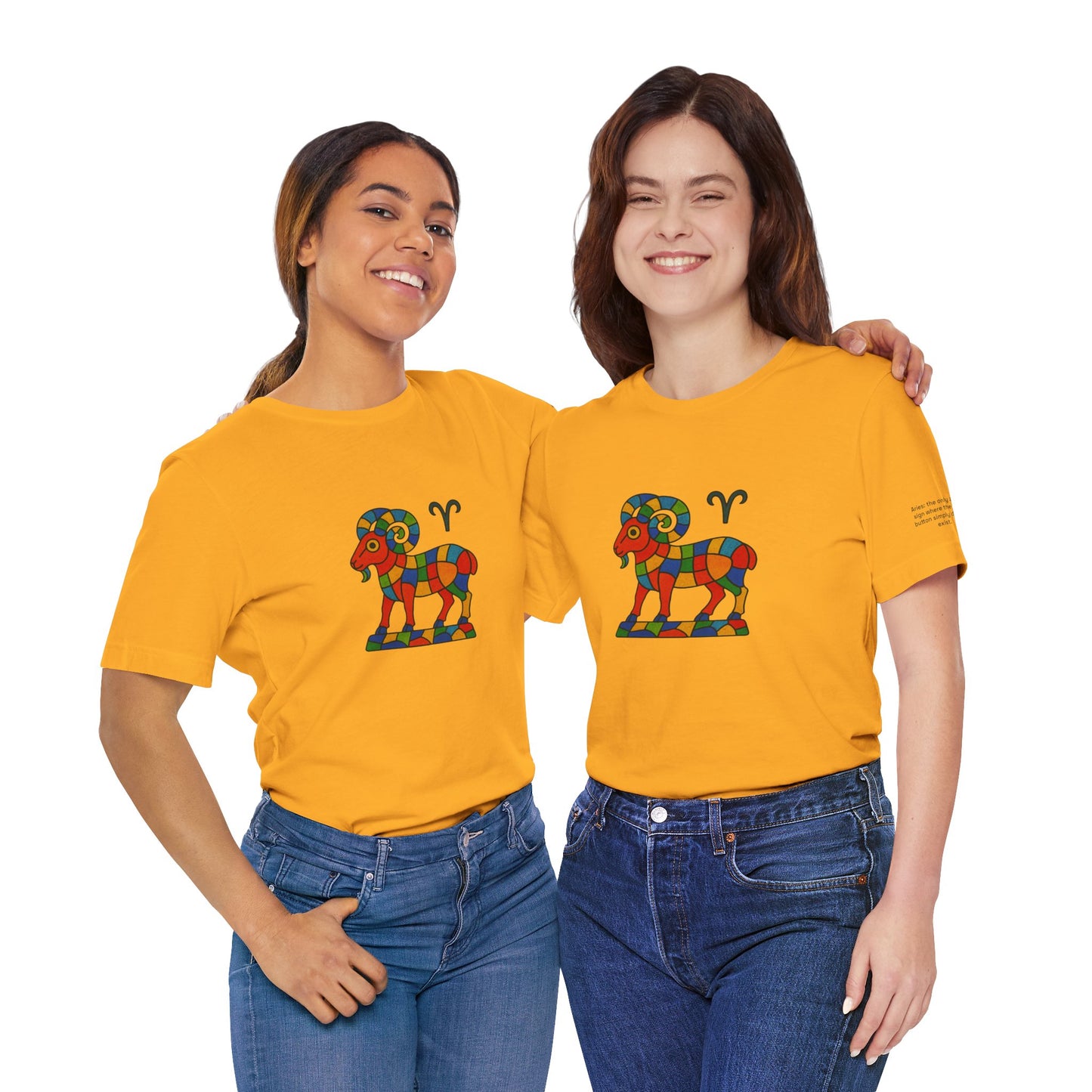ARIETE - T-Shirt, I segni zodiacali secondo Saint Phalle