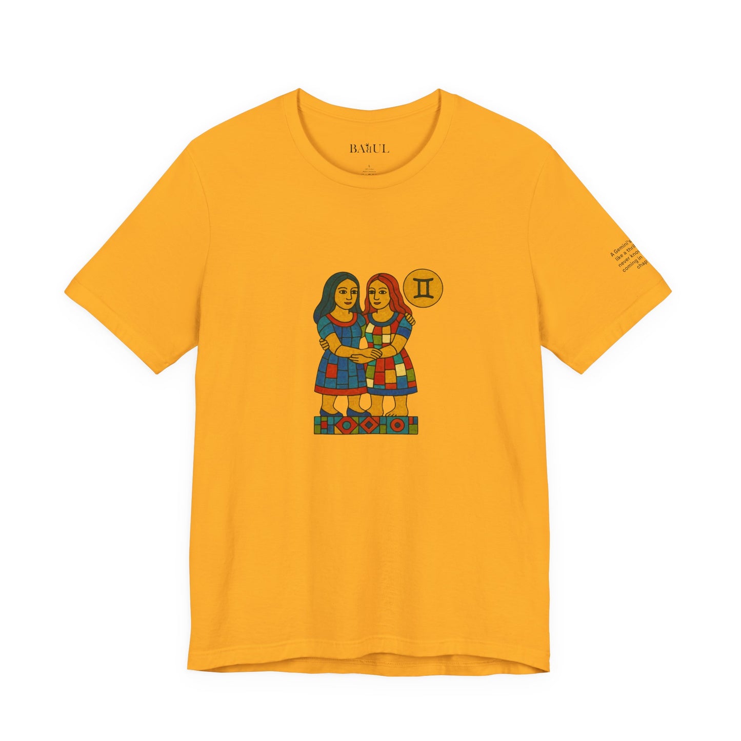 GEMINI - T-shirt, The Zodiac in Colors