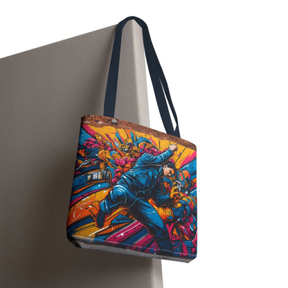 Artistic Surge - Eco-Friendly Canvas Tote Bag - MECHANICS