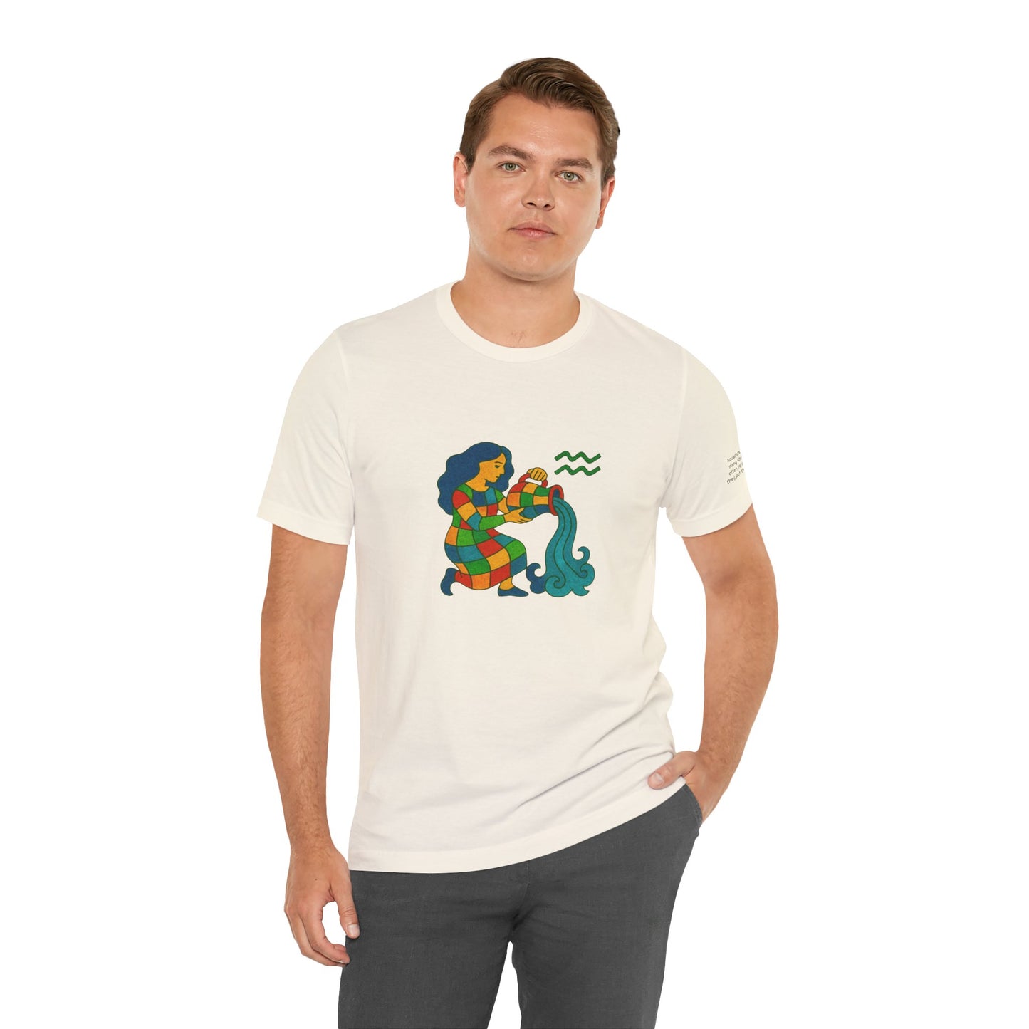 ACQUARIO - T-Shirt, I segni zodiacali secondo Saint Phalle