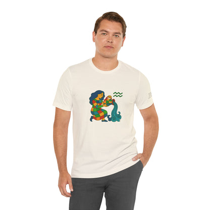 ACQUARIO - T-Shirt, I segni zodiacali secondo Saint Phalle
