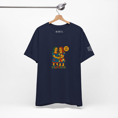 GEMINI - T-shirt, The Zodiac in Colors