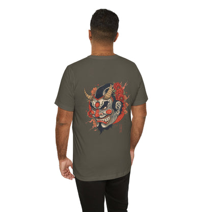The Bold Oni Mask Streetwear T-Shirt