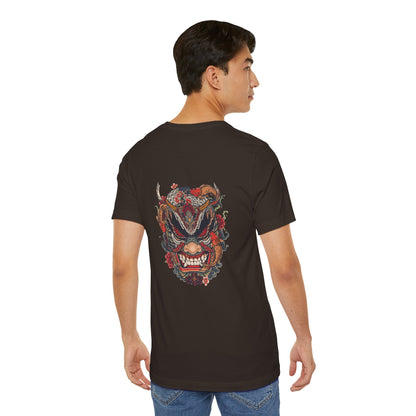 The Bold Oni Mask Streetwear T-Shirt