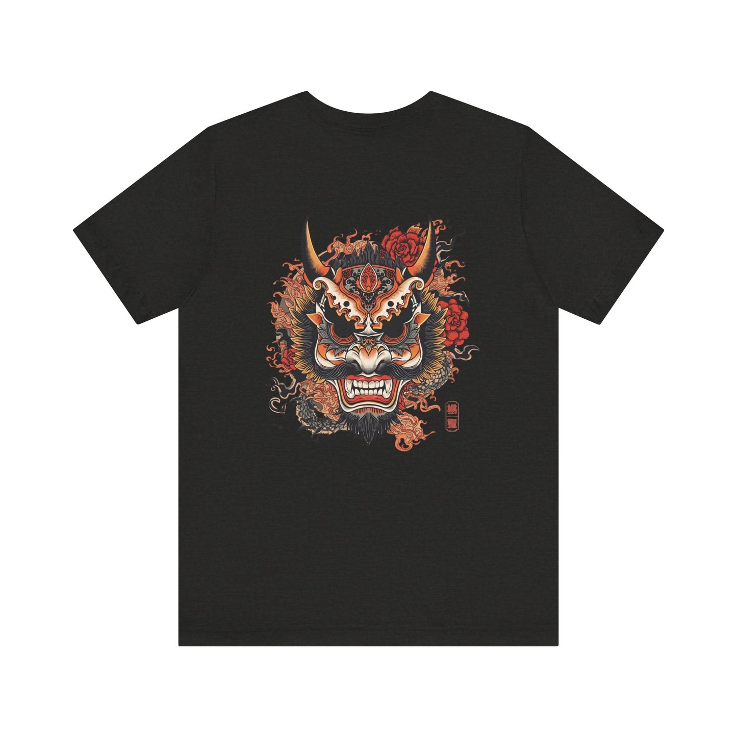 The Bold Oni Mask Streetwear T-Shirt
