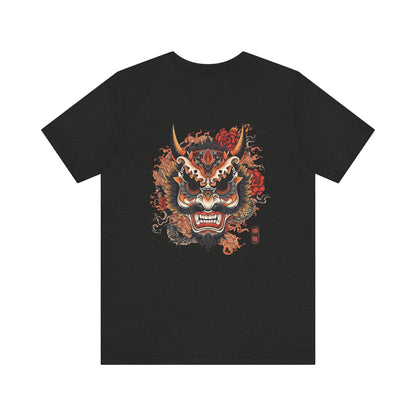 The Bold Oni Mask Streetwear T-Shirt