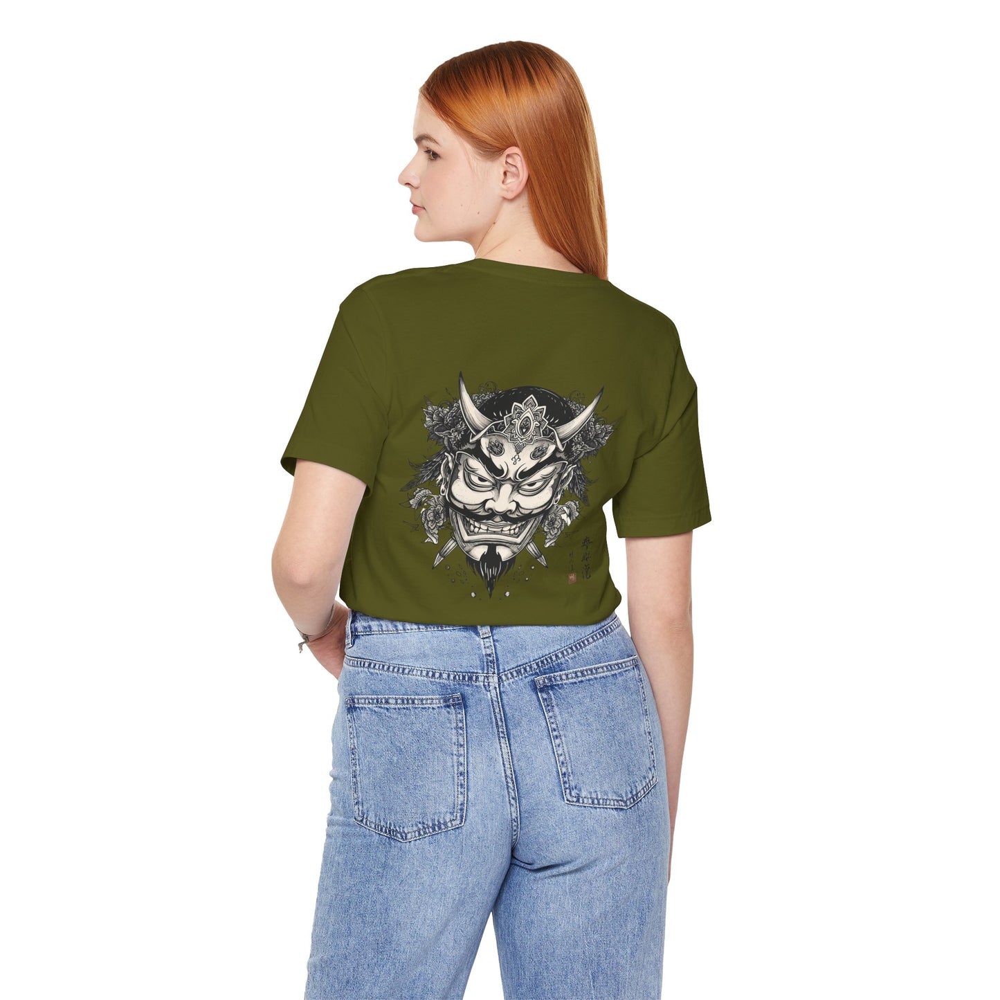 The Bold Oni Mask Streetwear T-Shirt