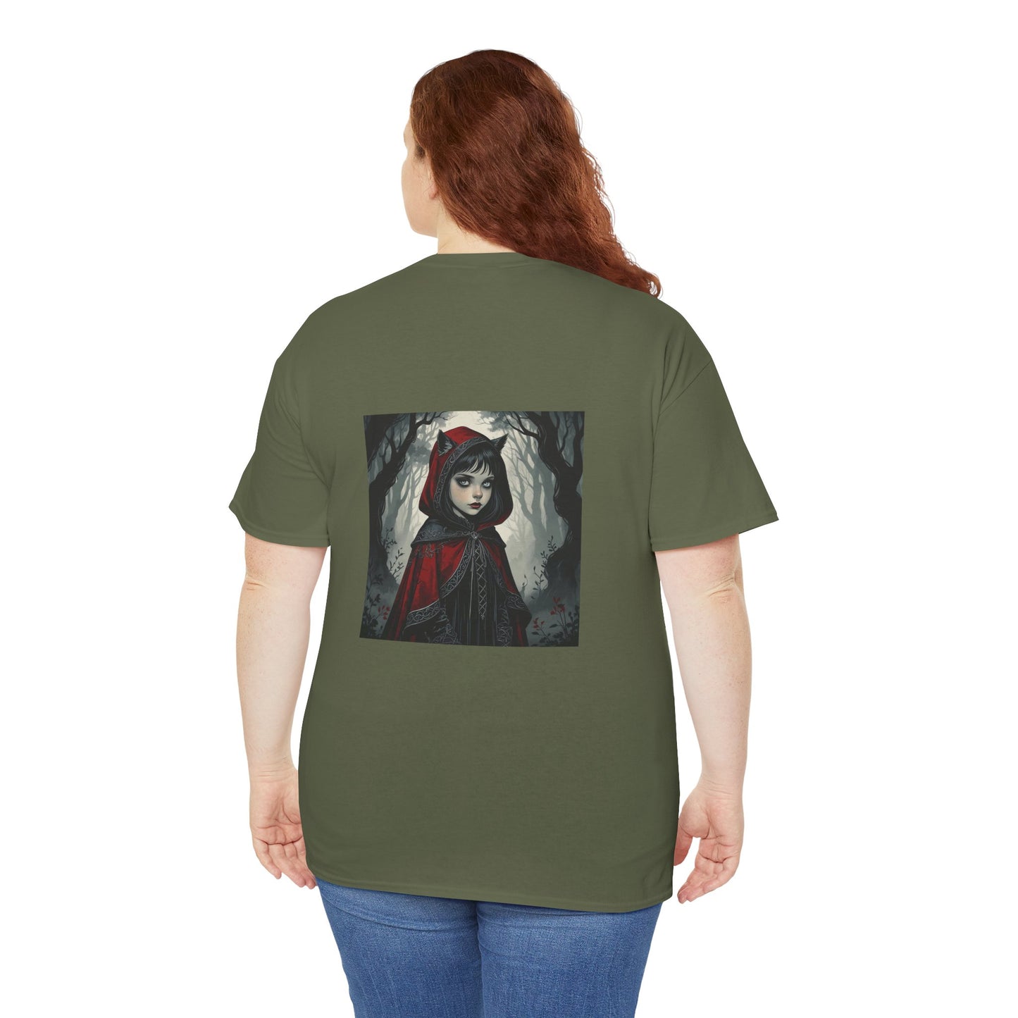 Maglietta unisex della collezione Fiabe Gotiche, Cappuccetto Rosso