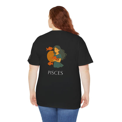 PESCI - T-shirt Zodiacali da sogno: la magia delle stelle in stile Ghibli