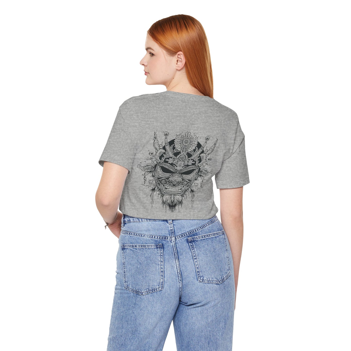 The Bold Oni Mask Streetwear T-Shirt