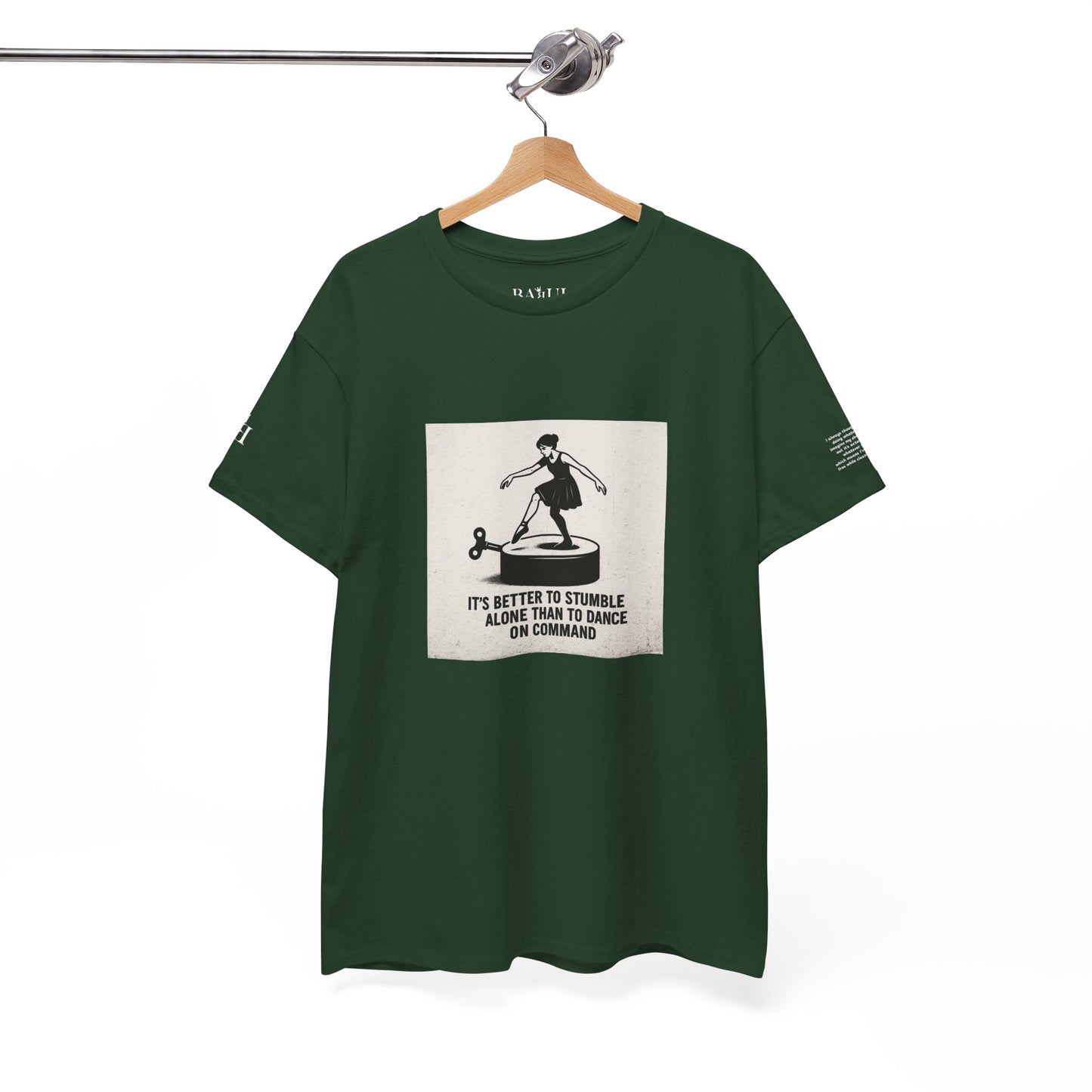 T-shirt Ribelle – Maglietta Unisex in Cotone Pesante per Spiriti Liberi.