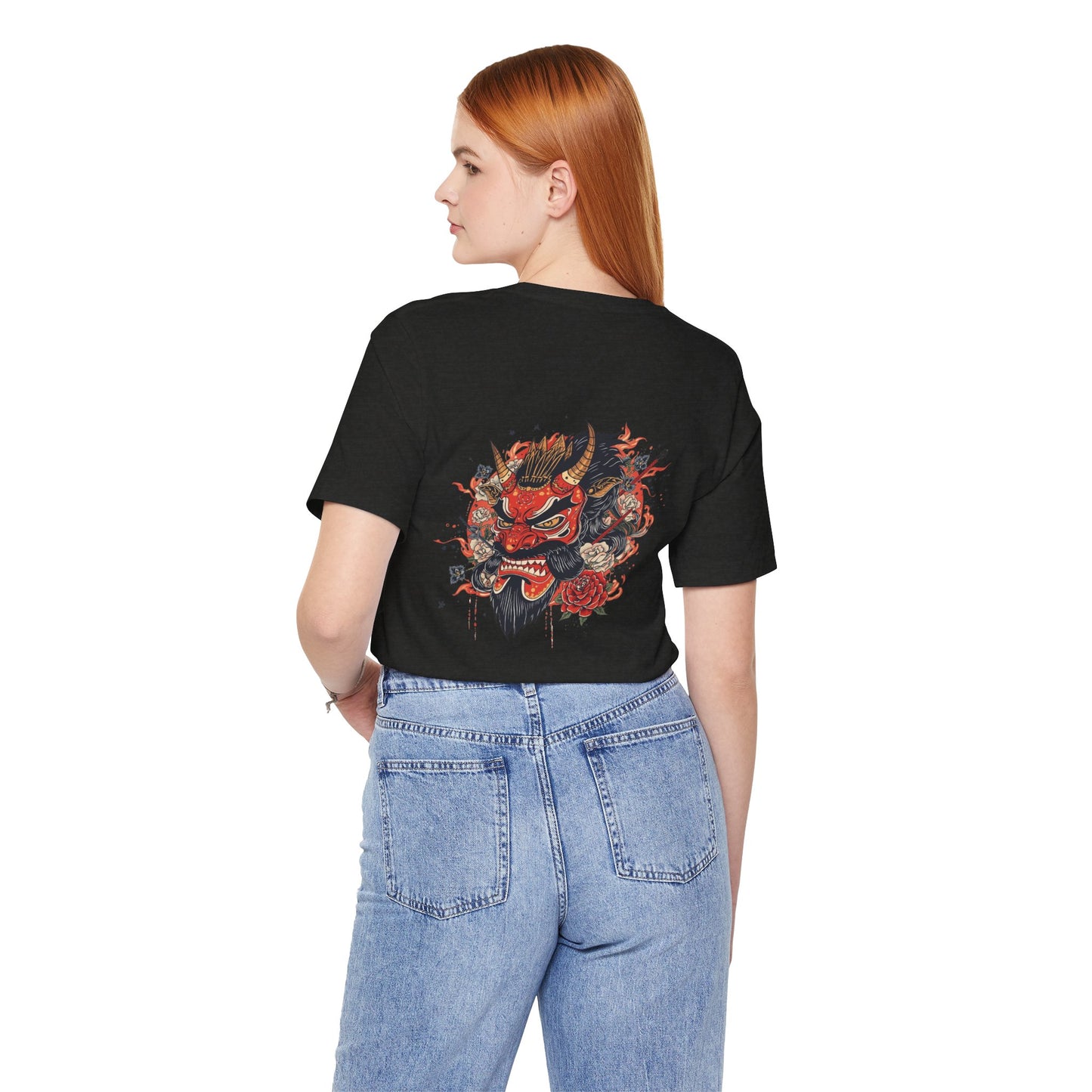 The Bold Oni Mask Streetwear T-Shirt