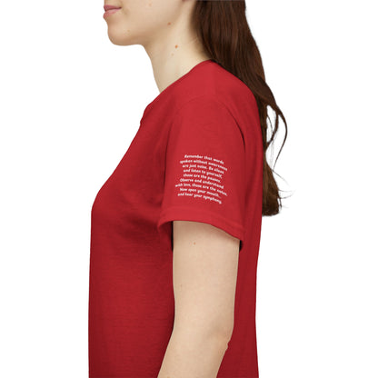T-shirt Ribelle – Maglietta Unisex in Cotone Pesante per Spiriti Liberi.
