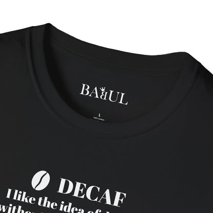 CoffeeTherapy T-Shirt – Irony Is the Best Cure (Right After Coffee)