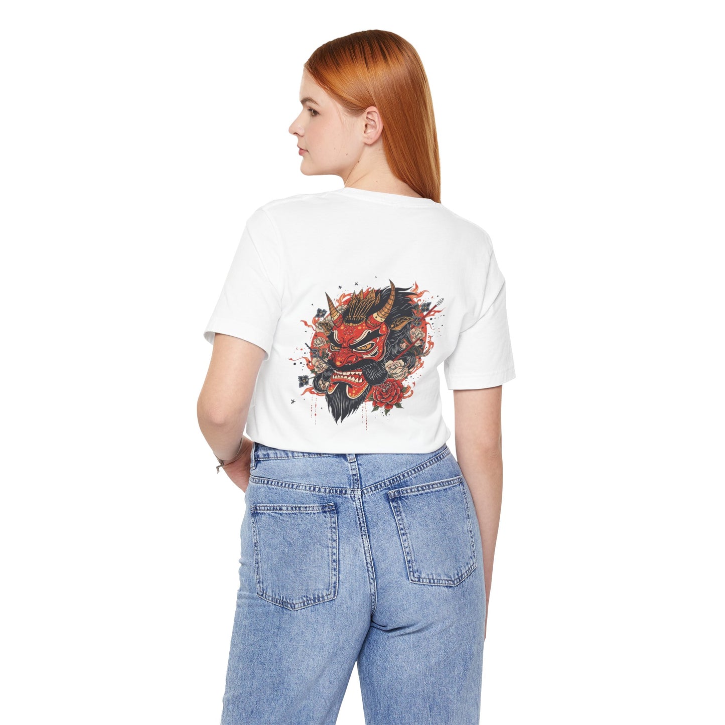 The Bold Oni Mask Streetwear T-Shirt