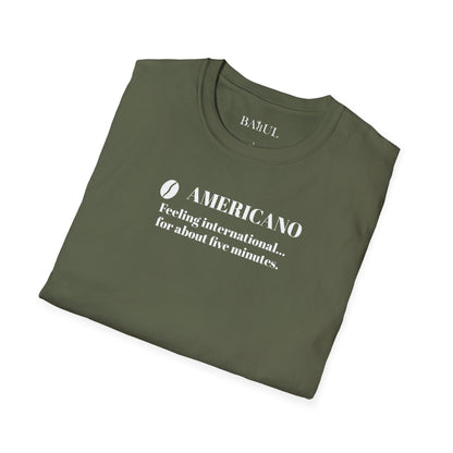 CoffeeTherapy T-Shirt – Irony Is the Best Cure (Right After Coffee)