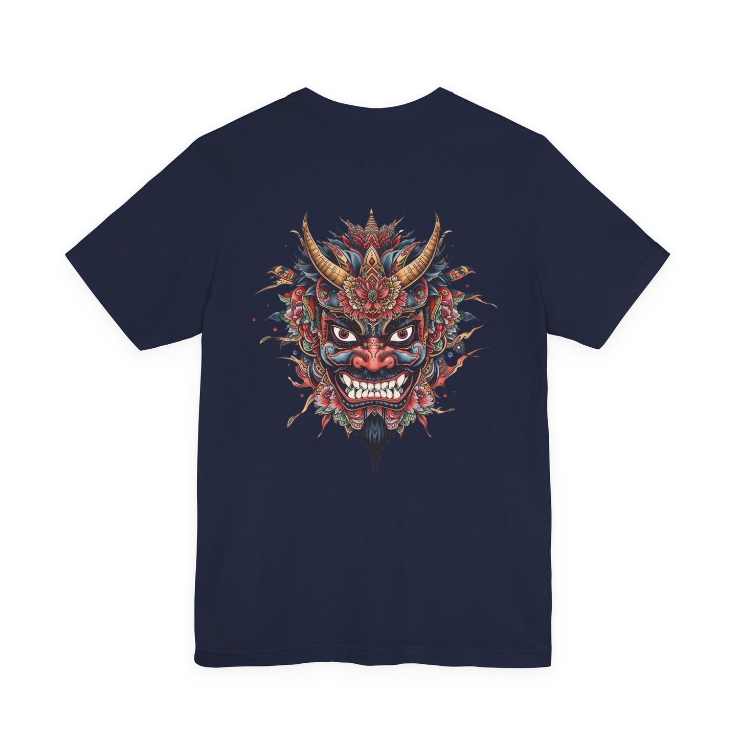 The Bold Oni Mask Streetwear T-Shirt