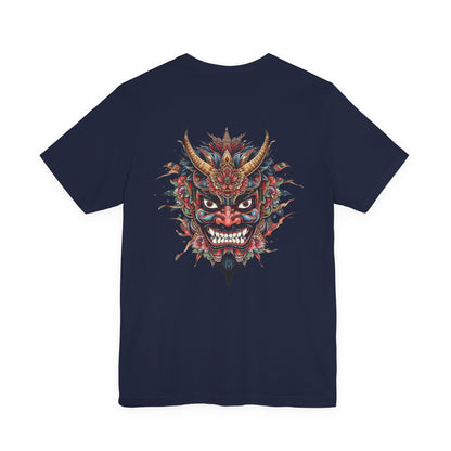 The Bold Oni Mask Streetwear T-Shirt