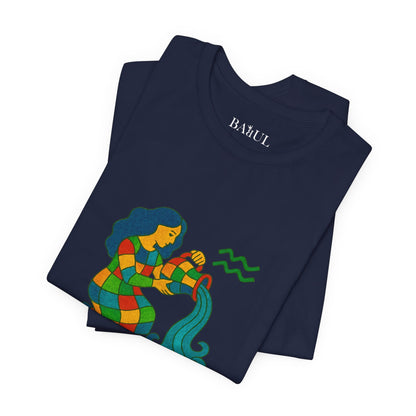ACQUARIO - T-Shirt, I segni zodiacali secondo Saint Phalle