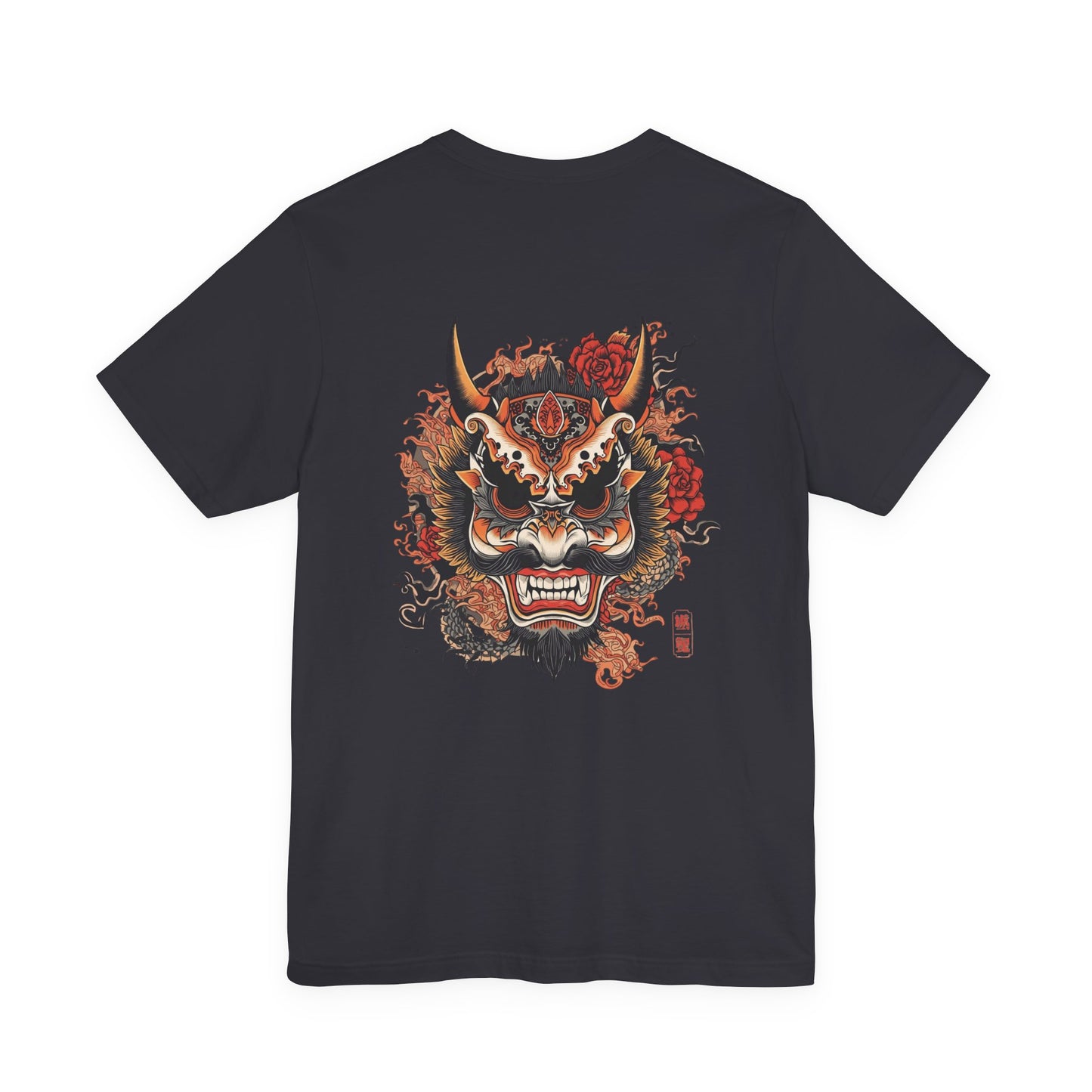 The Bold Oni Mask Streetwear T-Shirt