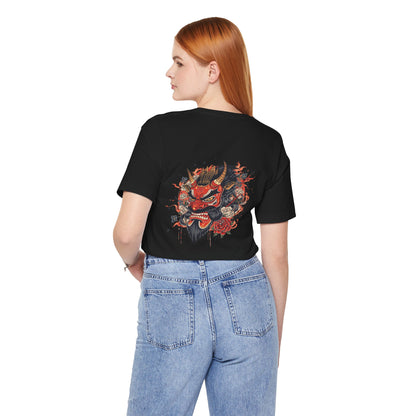 The Bold Oni Mask Streetwear T-Shirt
