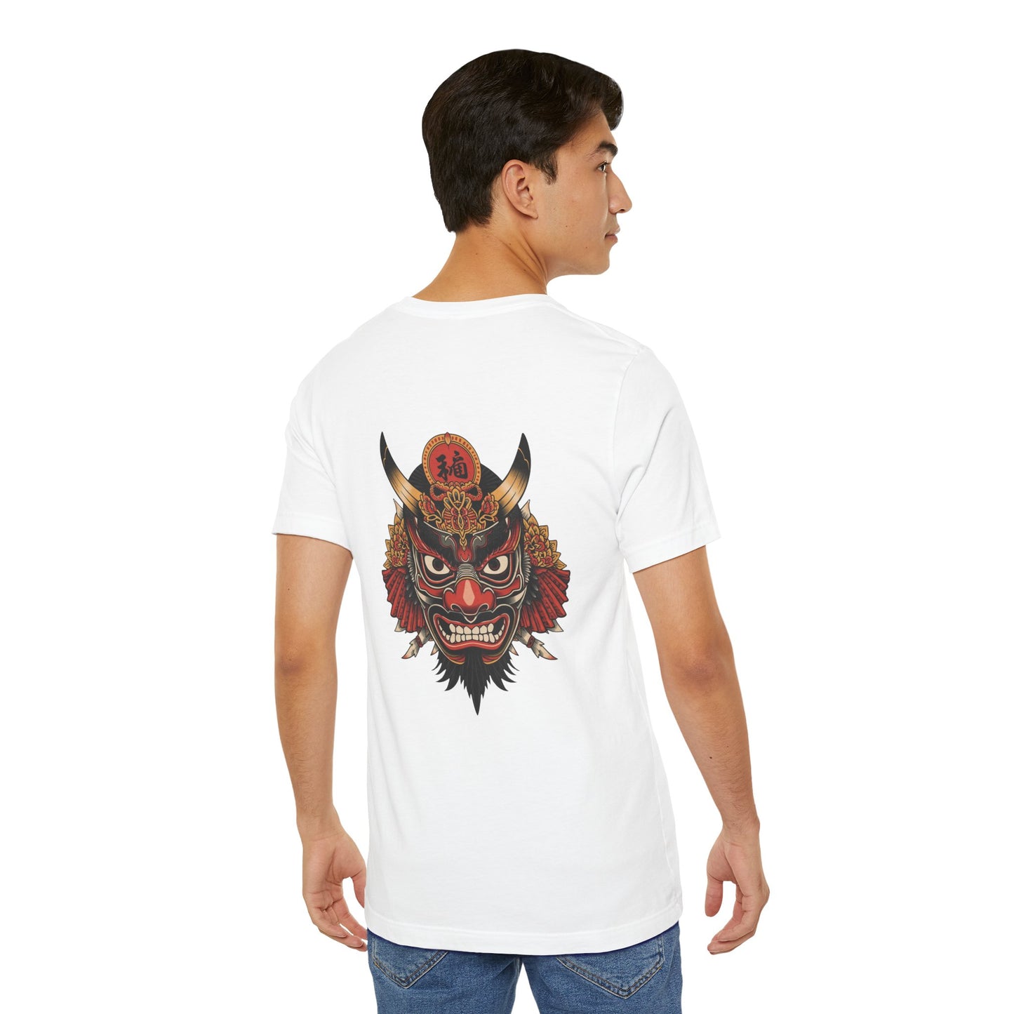 The Bold Oni Mask Streetwear T-Shirt