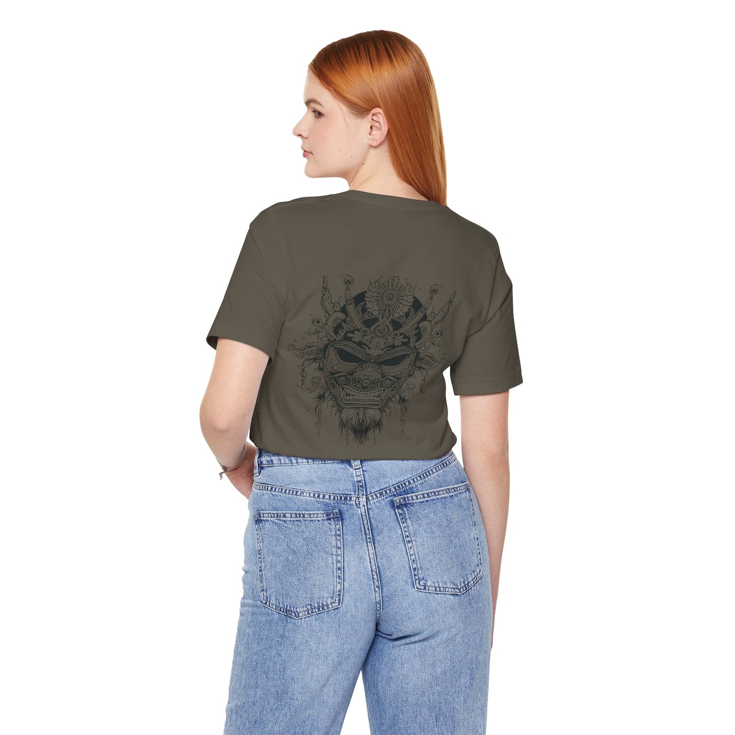 The Bold Oni Mask Streetwear T-Shirt