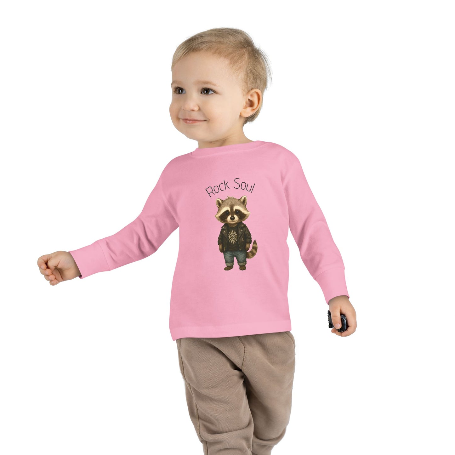 Magliette Rock Soul Kids - Procione - Animali dolci con un ritmo ribelle