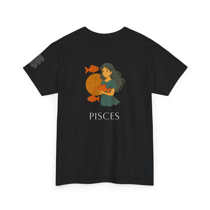 PESCI - T-shirt Zodiacali da sogno: la magia delle stelle in stile Ghibli