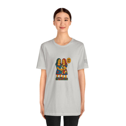GEMINI - T-shirt, The Zodiac in Colors