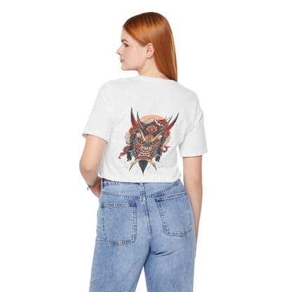 The Bold Oni Mask Streetwear T-Shirt