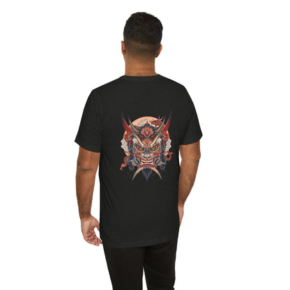 The Bold Oni Mask Streetwear T-Shirt