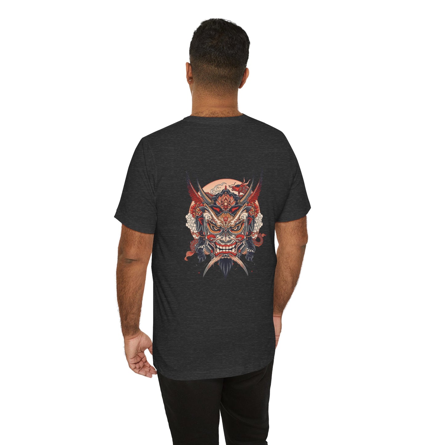 The Bold Oni Mask Streetwear T-Shirt