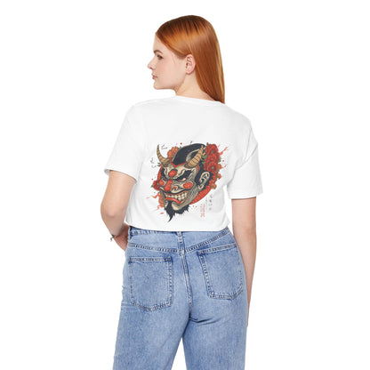 The Bold Oni Mask Streetwear T-Shirt