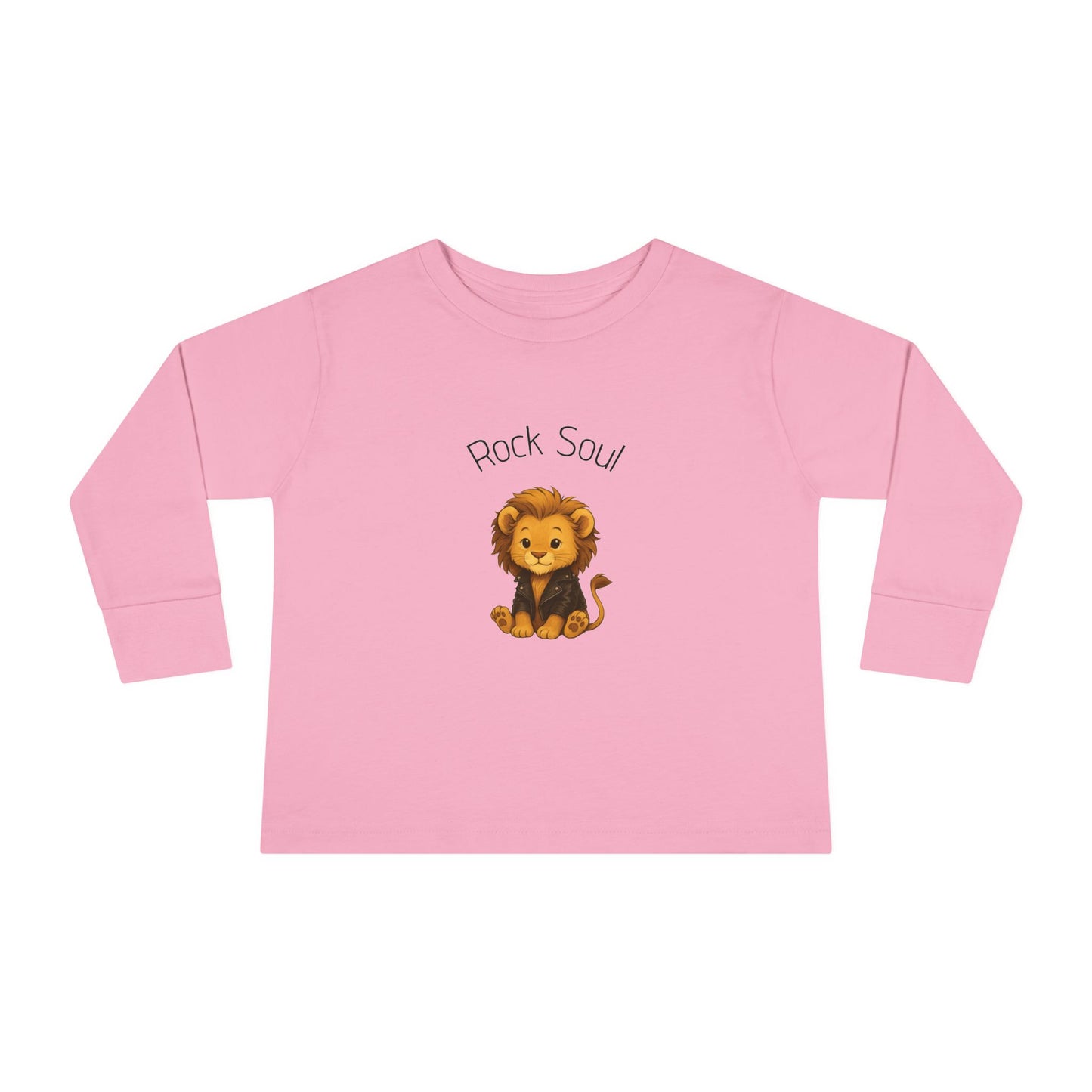 Magliette Rock Soul per bambini - Leone - Animali dolci con un ritmo ribelle