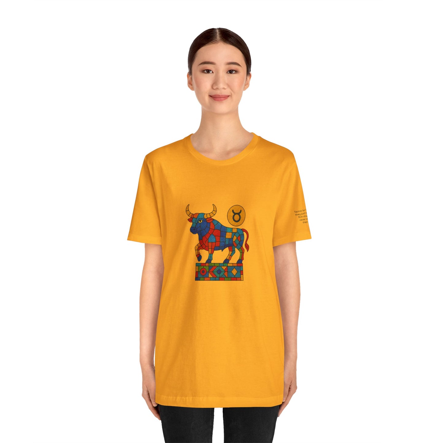 TAURUS - T-shirt, The Zodiac in Colors