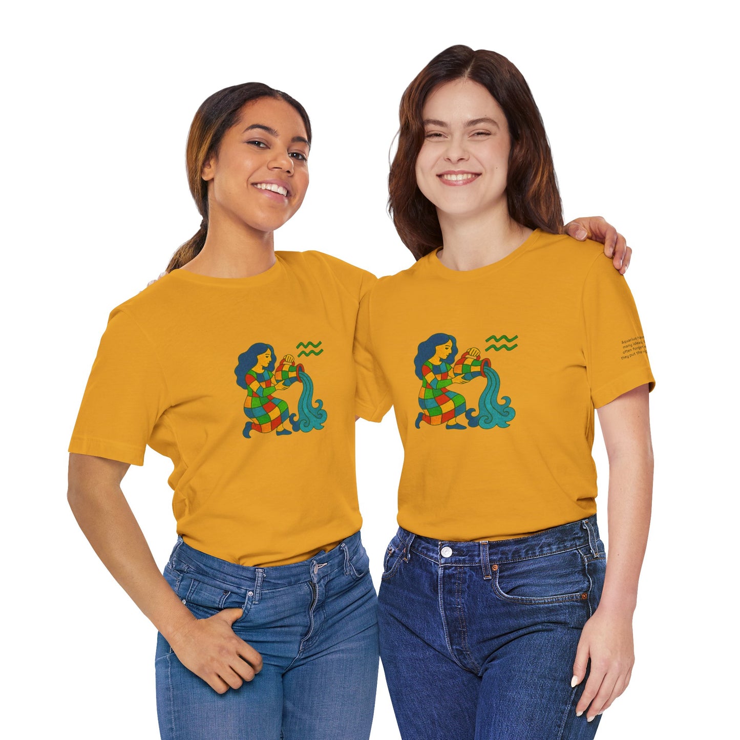ACQUARIO - T-Shirt, I segni zodiacali secondo Saint Phalle