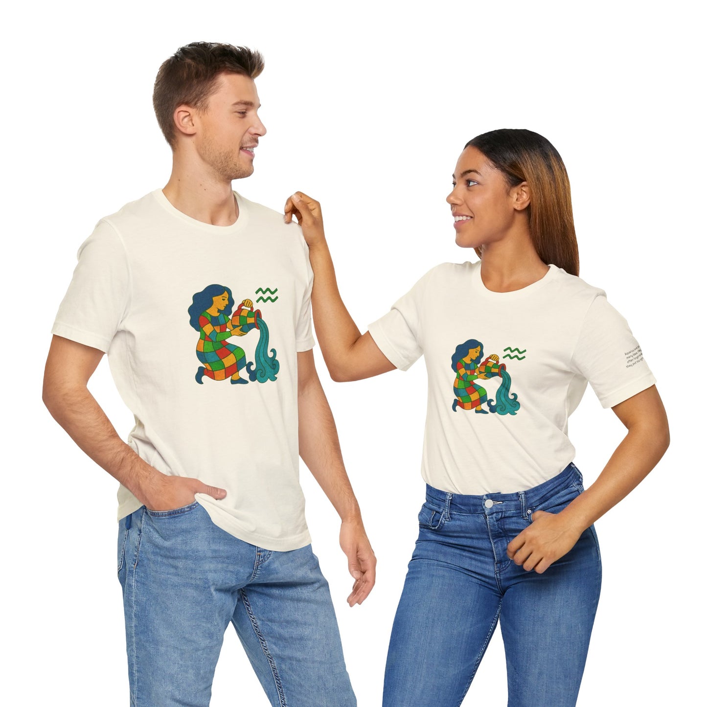 ACQUARIO - T-Shirt, I segni zodiacali secondo Saint Phalle
