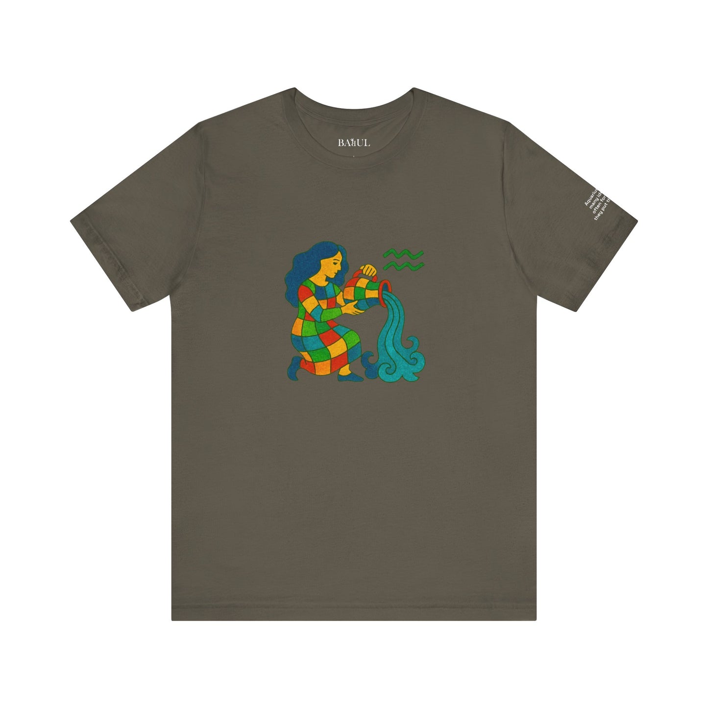 ACQUARIO - T-Shirt, I segni zodiacali secondo Saint Phalle
