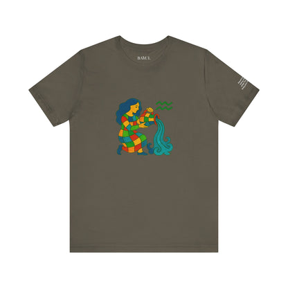 ACQUARIO - T-Shirt, I segni zodiacali secondo Saint Phalle